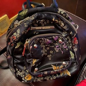 Steve Madden floral mini backpack purse